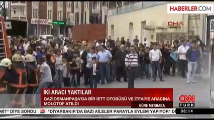 Belediye Otobüsüne Molotof