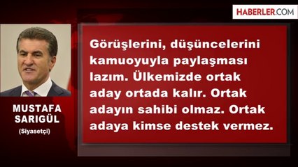 Sarıgül Çatı Adaya Karşı