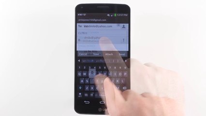 How To Use Email Accounts - LG G Flex