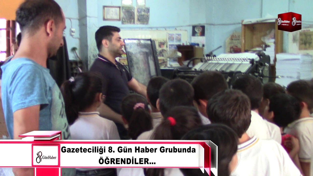 İskenderun Hürriyet İlkokulu 2 – M sınıfı öğrencileri 8. Gün Haber Grubunu ziyaret etti 8gunhaber [Yüksek Kalite ve Büyüklük]