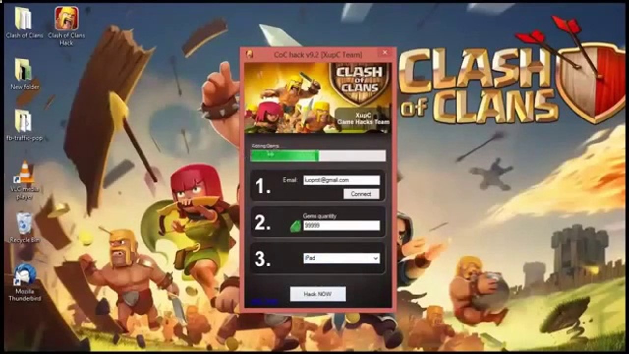 Castle Clash Hack Cheats - Gold Mana Gems Triche Gemmes