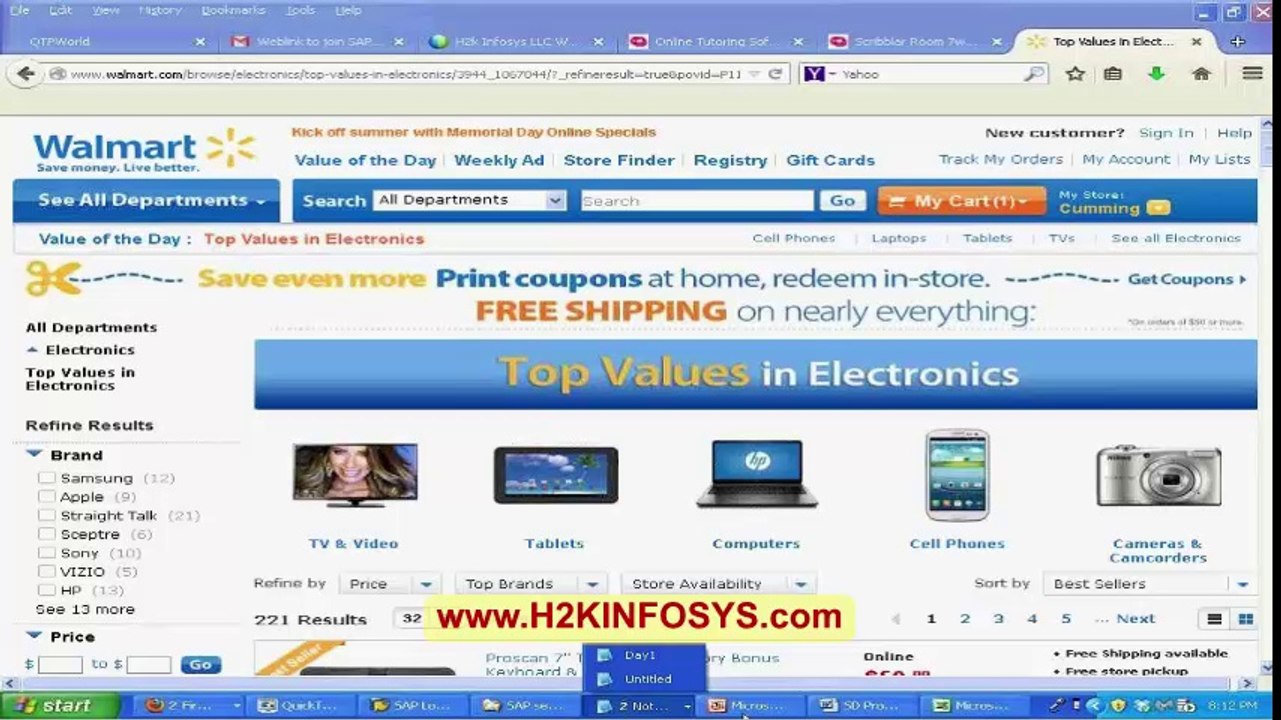 SAP Online Training and Placement | SAP Testing Online Training in Atlanta, Chicago, NEW York, New Jersey,
