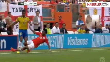 İngiltere-Ekvador Maçındaki Kavga Çıktı