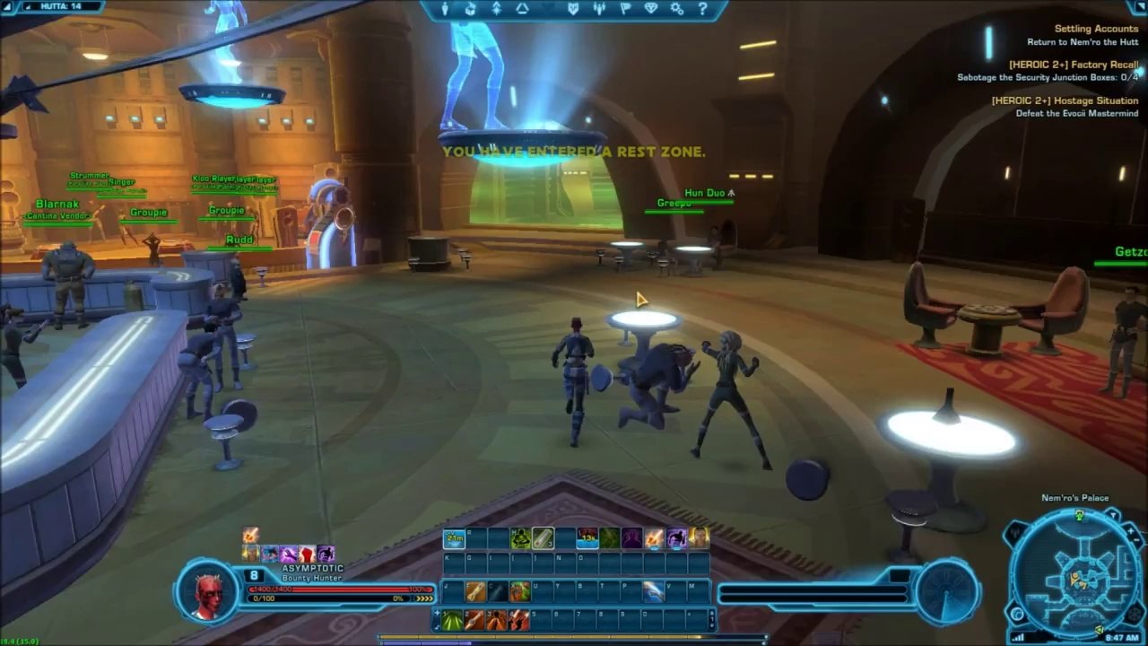 PlayerUp.com - Buy Sell Accounts - SWTOR BH Merc LS Hutta Class Quest - Settling Accounts(1)