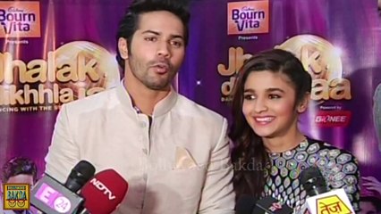 Sexiest Alia &Varun Talk about their Hot Kiss in Jhalak Dikhla Jaa