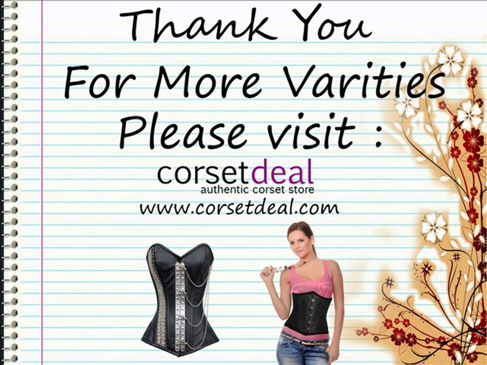 Try Punk Style Leather Corset ?