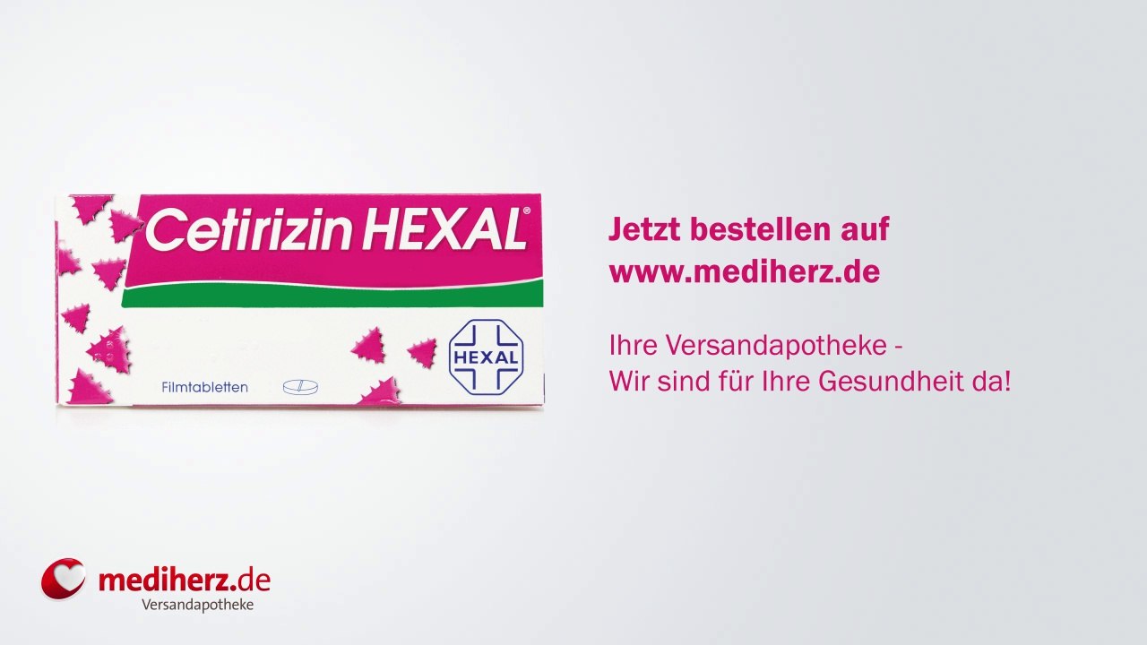Bei Heuschnupfen - Cetirizin Hexal