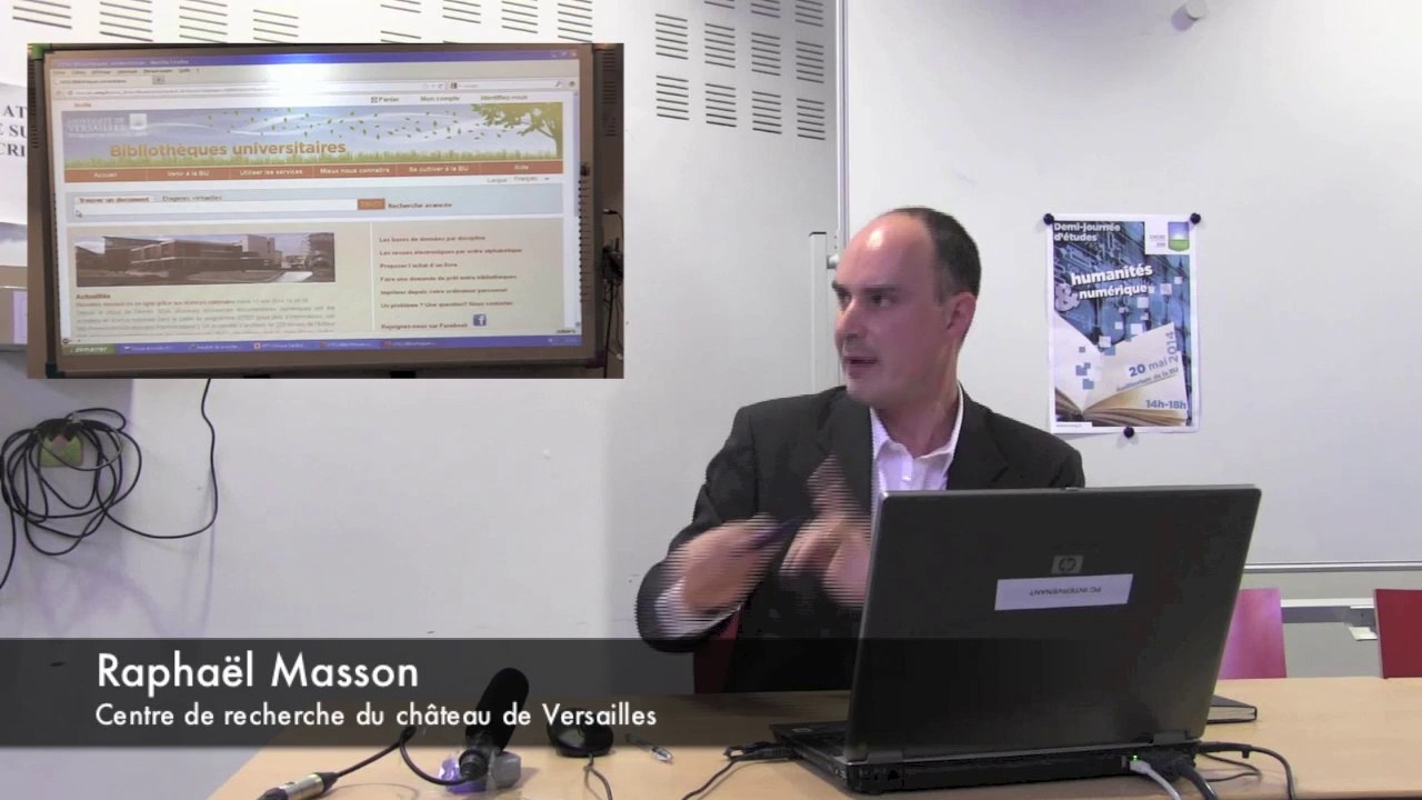 "Humanités & numérique" - Raphaël Masson