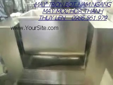 máy trộn bột khô, máy trộn bột nằm ngang CH300, máy trộn các loai bột