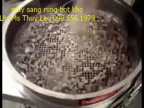 máy sàng rung bột khô, máy phân loại bột khô, máy sàng lọc bột mịn