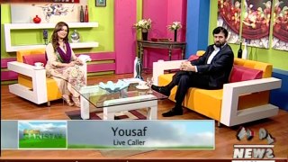 Abdul Samad, in morning show, with Sana, (Salam Pakistan) Topic: Stress, Depression and Tension, on Waqt News