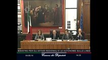 Roma - Seguito audizione Ministro Lanzetta (04.06.14)