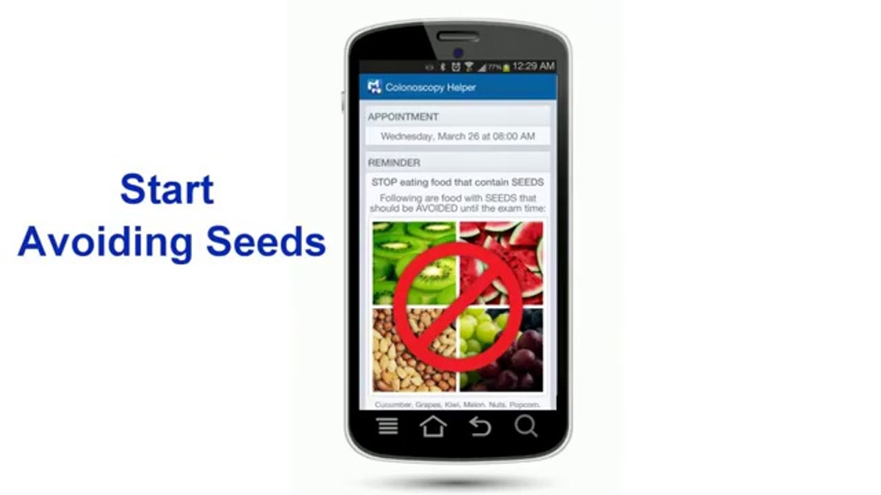 Colonoscopy Helper Mobile App