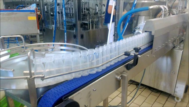 ŞİŞE ICERSINE RECEL DOLUM VE KAPAK KAPAMA