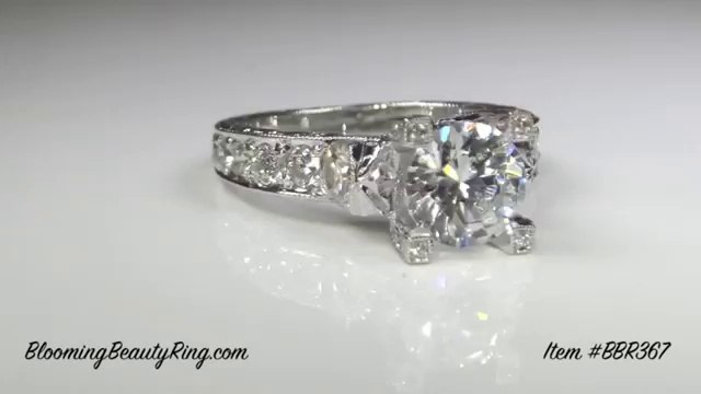 NEW JEWELRY Antique Inspired Reproduction Engagement Ring Design