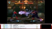 USF4 - Decapre vs. Shin Akuma & ENDING