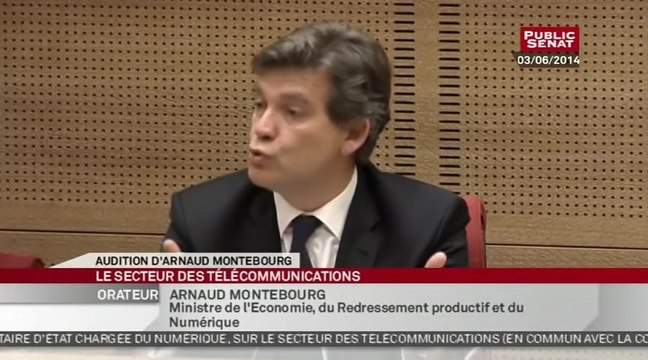 Télécommunications - M. Arnaud Montebourg et Mme Axelle Lemaire