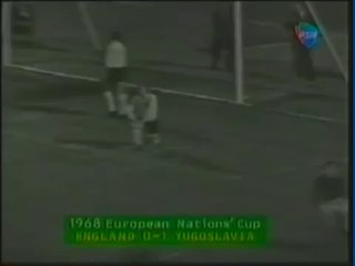 Dragan Dzajic 1968 (June 5) Yugoslavia 1-England 0 (Euroepan Championships).mpg