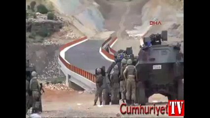 Bir askerin yaralandığı Lice'de gerilim sürüyor