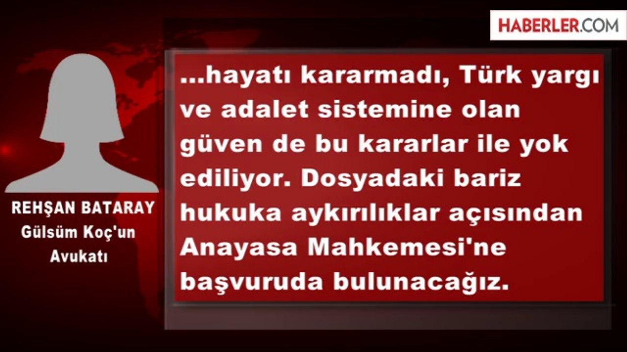 Yargıtay, Gülsüm Koç'un Cezasını Onadı