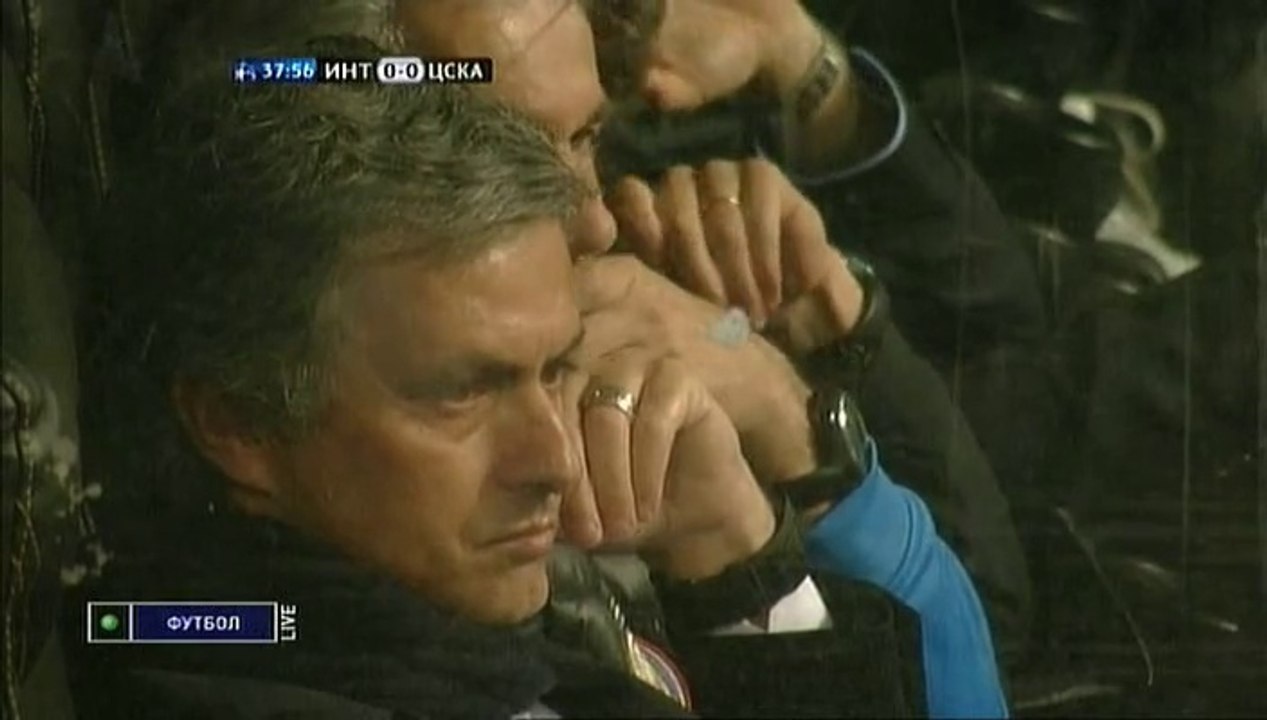 Inter vs. CSKA (1:0) 1-st half