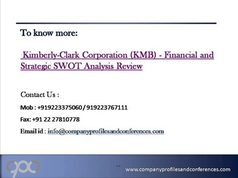Kimberly-Clark Corporation (KMB) - Financial and Strategic SWOT