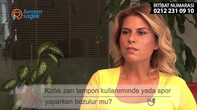 Op. Dr. Burcu KARDAŞ ARSLAN Kızlık zarı tampon kullanımında yada spor yaparken bozulur mu?