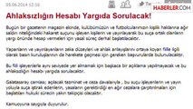 Galatasaray: Ahlaksızlığın Hesabı Sorulacak