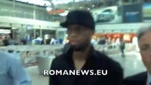 Keita arriva a Fiumicino (05/06/14)