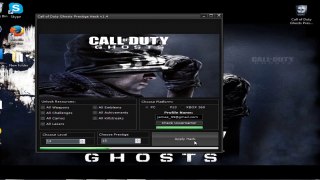 Call of Duty Ghosts Prestige Hack v1.4 [PC,PS3,XBOX360] June 2014 INSTALL VERSION