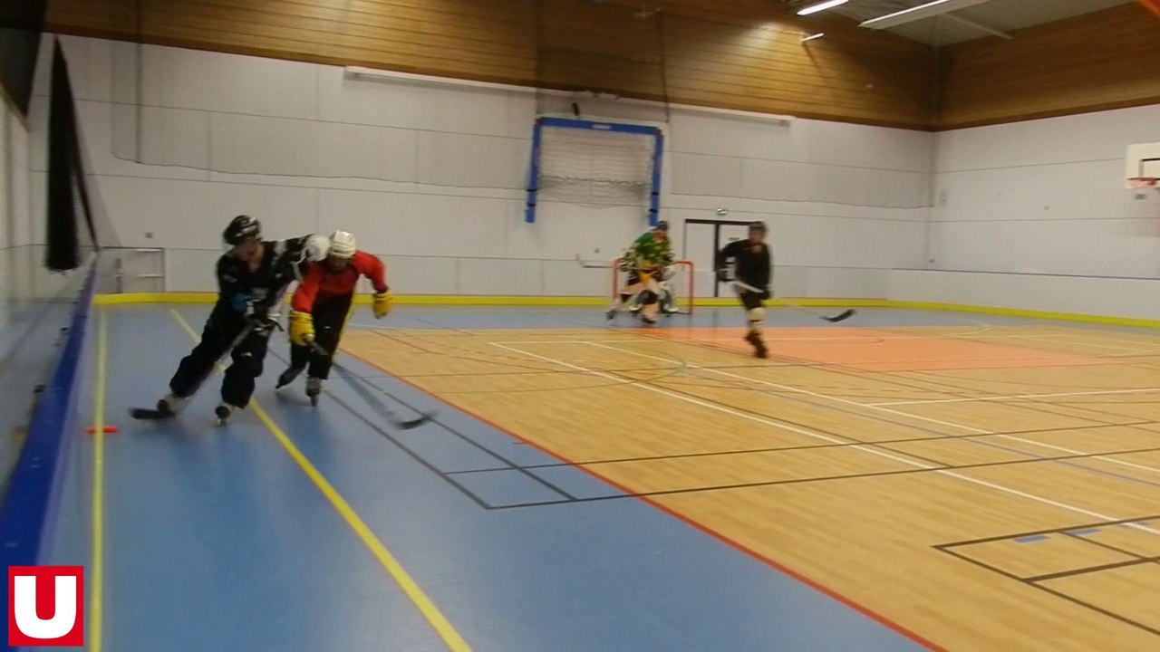 Découvrez le roller hockey !