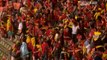 le match Belgique-Tunisie interrompu en raison d’une averse de grêle