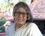serial actress kavitha nair as old lady in a mallu serial