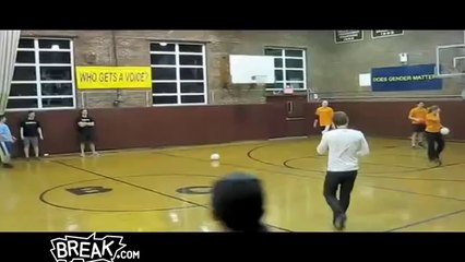 Fails - Girl Destroyed in Dodgeball
