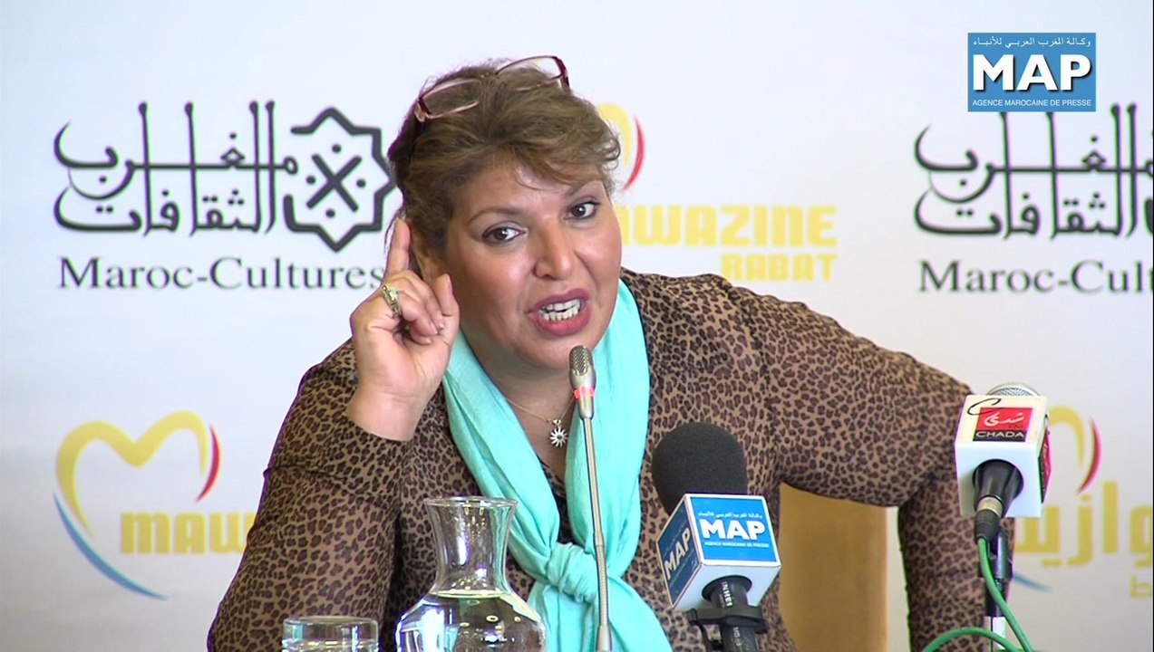  ندوة صحفية للفنانة المغربية حياة الإدريسي في إطارالدورة 13 لمهرجان موازين 