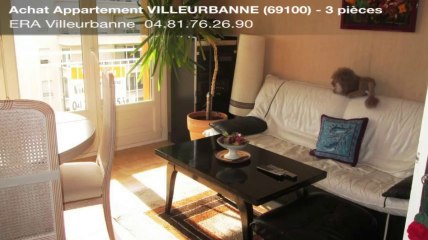 A vendre - appartement - VILLEURBANNE (69100) - 3 pièces - 60m²