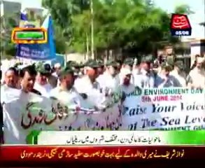 World environment day-Rallies staged in different cities of Pakistan