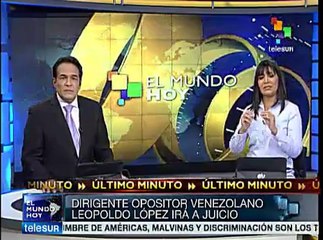 Tribunal de Caracas aprueba enjuiciar a Leopoldo López por violento