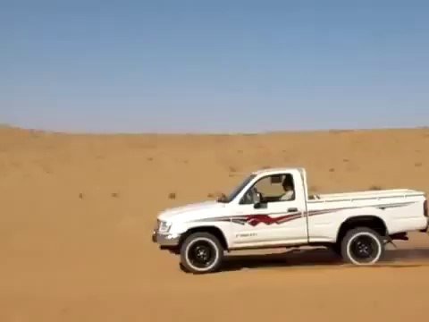 Small truck owning a big ass sand hill