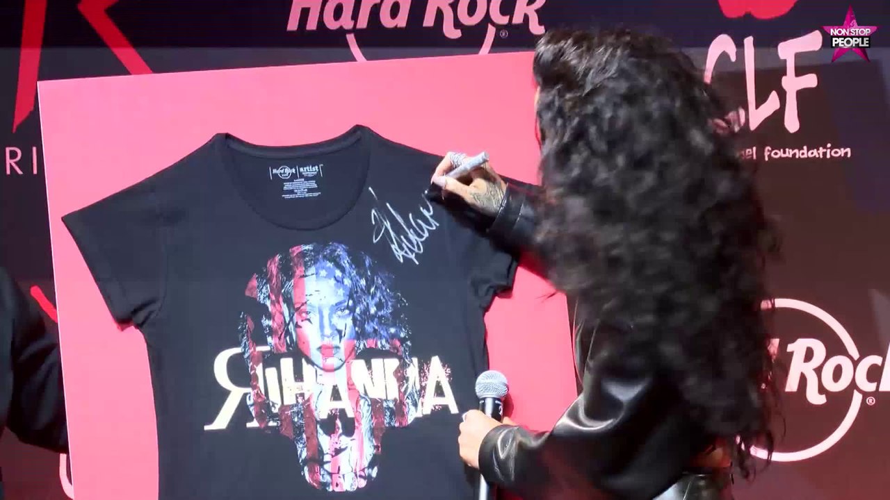 Rihanna au Hard Rock Café, Non Stop People y était ! (Vidéo)