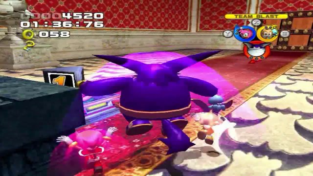 Sonic Heroes - Team Rose - Étape 12 : Mystic Mansion