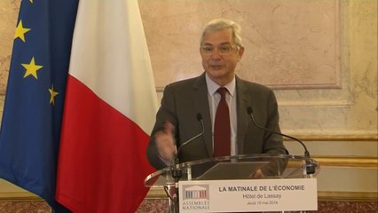 Download Video: La matinale de l'économie : Introduction par Claude BARTOLONE Président de l’Assemblée nationale