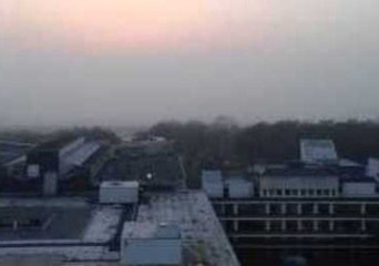 Lancaster University Swallowed by Thick Fog