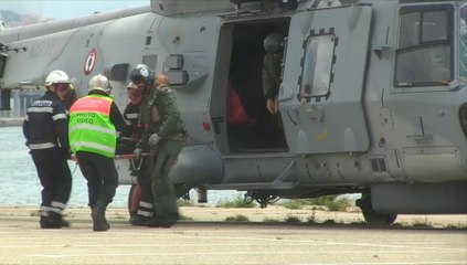 Marseille : un avion se crashe en mer... pour un spectaculaire exercice