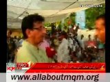 Day 2: Ameen Ul haq talk to Media at Sit-in against arrest of MQM Quaid Altaf Hussain