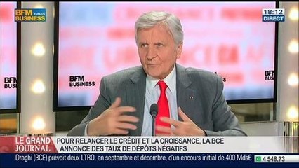 Jean-Claude Trichet, ancien président de la Banque centrale européenne, dans Le Grand Journal – 05/06 1/4