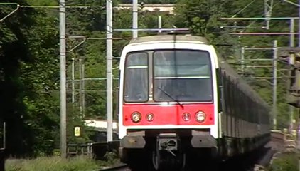 MI84 : Passage sur le viaduc du Pecq sur la ligne A du RER