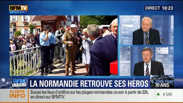 BFM Story: 70 ans après, la Normandie retrouve ses héros - 05/06