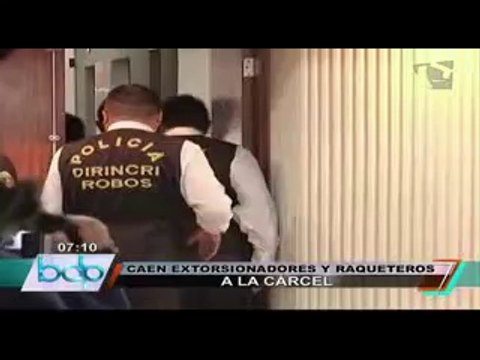 Policía desarticuló banda de extorsionadores y secuestradores en SJM
