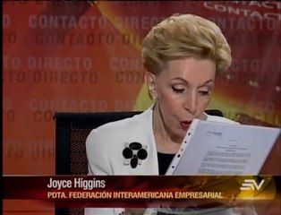Entrevista Joyce Higgins / Contacto Directo